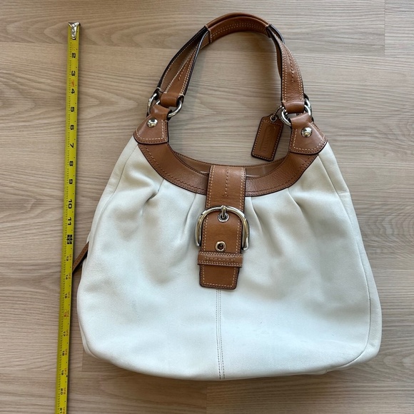 Coach Soho Lynn Buckle Leather Shoulder Bag - Picture 14 of 16